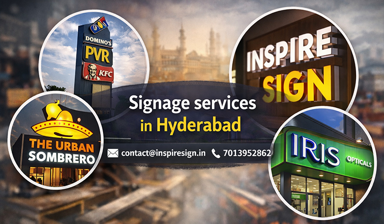 signage services in hyderabad